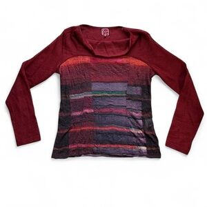 Multicolor Long Sleeve Top
